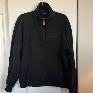 Guggenheim Black Quarter Zip Size Large